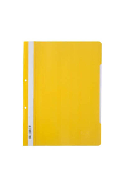 KRAF Ring Binder, 50 Pack, A4 Size, 2-Hole Construction, Yellow