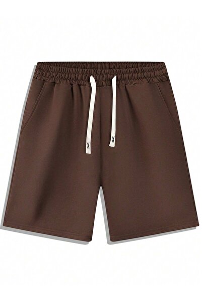 DAXİS Sportwear Company Pantaloni scurți din bumbac pieptănat pentru bărbați,...