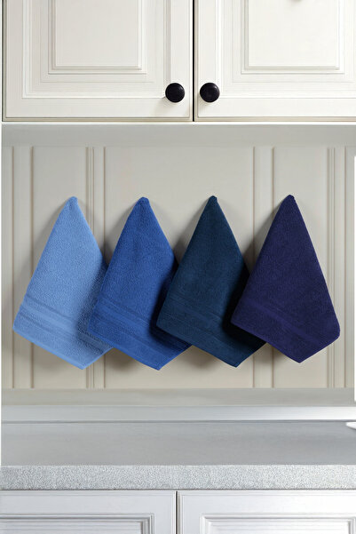 DNZGÜLCAN Lera 4-Piece 30X50 Towel Set Hand Face Kitchen Towels |   100% Cott...
