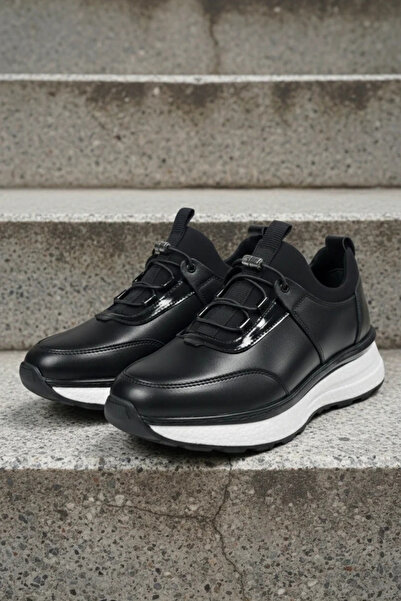 LUGMO Pantofi din piele naturală Talpă termo-ușoară Piele în interior și în e...