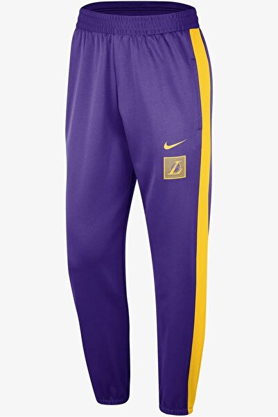 Nike Pantaloni de trening pentru bărbați Los Angeles Lakers Starting 5 Therma...
