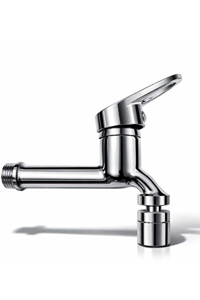 luxury faucet صنبور مرحاض طويل من الكروم مع رأس متحرك بزاوية 360 درجة - صنبور...