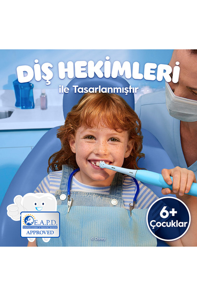 Oral-B iO Çocuk 6+ Stitch Diş Fırçası Yedek Başlığı 4 Adet
