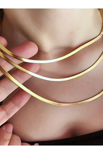 T-HAZEL قلادة ثلاثية من الفولاذ المقاوم للصدأ بسلسلة إيطالية للجنسين من ALY