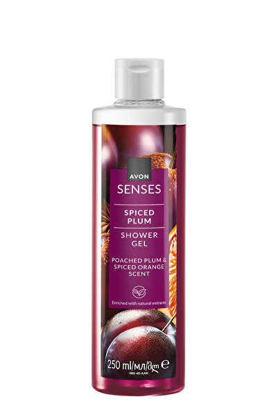 AVON Spiced Plum Baharatlı Erik ve Portakal Kokulu Duş Jeli 250 Ml.