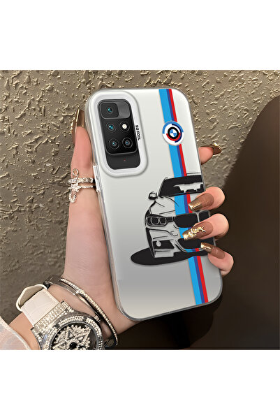 Hontinga حافظة هاتف Xiaomi Redmi 10 متوافقة مع حافة السيليكون الصلبة ومضادة ل...