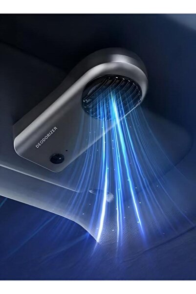 DOMEET Portable Car Air Purifier with Back Clip for Sun Visor, USB Air Freshe...