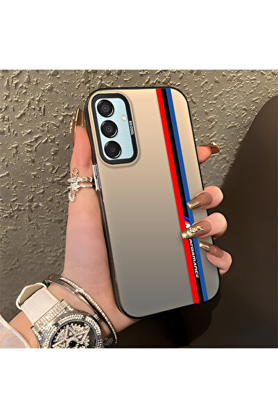 Hontinga حافظة هاتف سامسونج جالاكسي M15 متوافقة مع نمط السيارة من السيليكون ب...