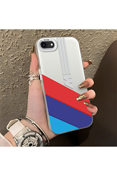 Hontinga iPhone 7/8/Se 2020 2022 Compatible Bmw Patterned Silicone Edge Hard ...