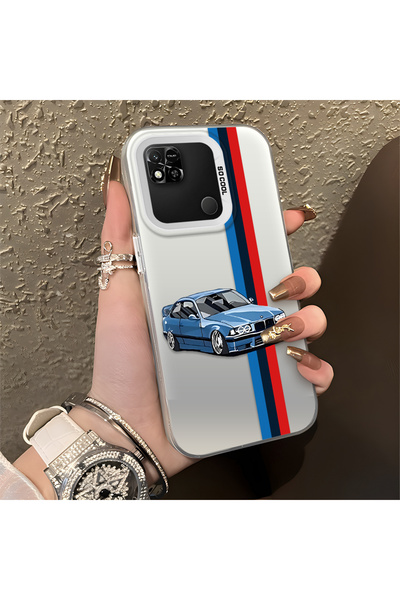 Hontinga حافظة هاتف Xiaomi Redmi 10A متوافقة مع الحافة السيليكونية الصلبة وال...