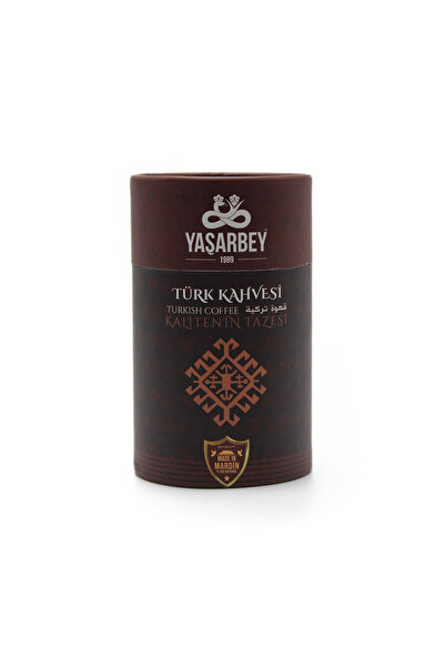 Yaşarbey Mardin Medium Rubbed Classic Soft Drink Turkish Coffee 500 Gr (Gift ...