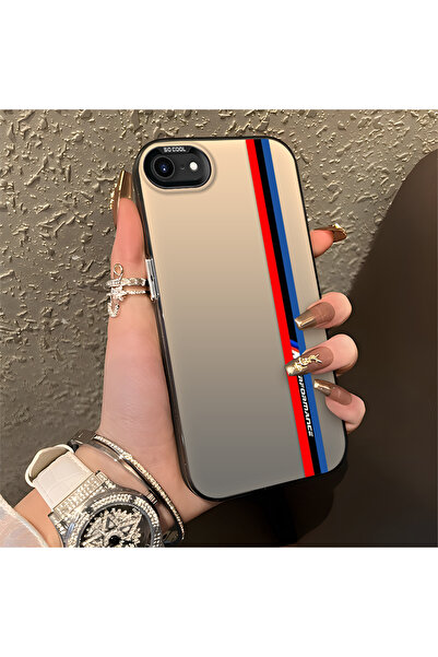 Hontinga iPhone 7/8/Se 2020 2022 Compatible Car Patterned Silicone Edge Hard ...