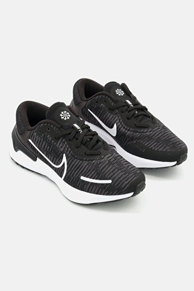 Nike Women Renew Run 4 Lace Up Sports Shoes, Black/White