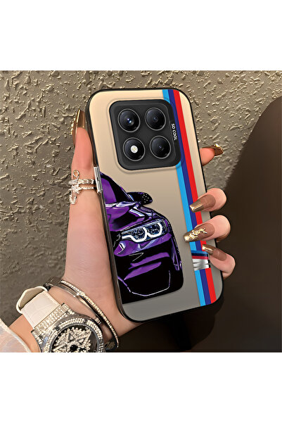 Hontinga جراب هاتف Xiaomi Redmi Note 14 Pro 5G متوافق مع الحافة السيليكونية ا...