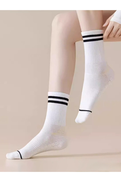 Styli Dual Stripe Silicon Pads Socks