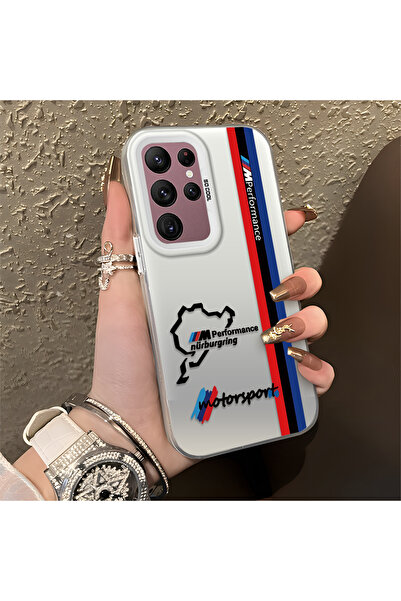 Hontinga حافظة هاتف سامسونج جالاكسي S22 الترا متوافقة مع نمط بي إم دبليو من ا...