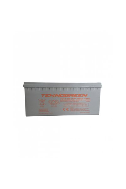 TEKNOGREEN 200 Ah 12 Volt Jel Akü