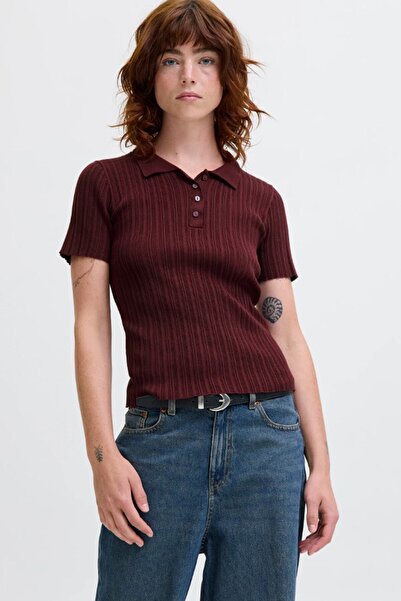 Jack & Jones JJXX Дамска поло блуза от трико