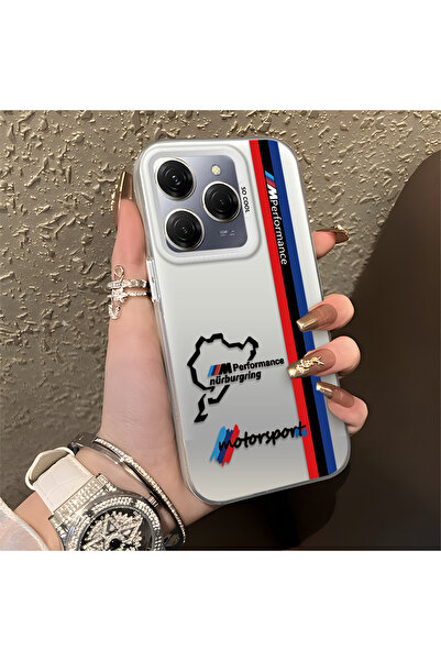 Hontinga جراب هاتف تكنو سبارك 20 برو 5G متوافق مع نمط بي إم دبليو، مصنوع من ا...