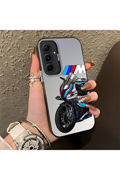 Hontinga حافظة هاتف سامسونج جالاكسي A55 متوافقة مع الحافة السيليكونية الصلبة ...