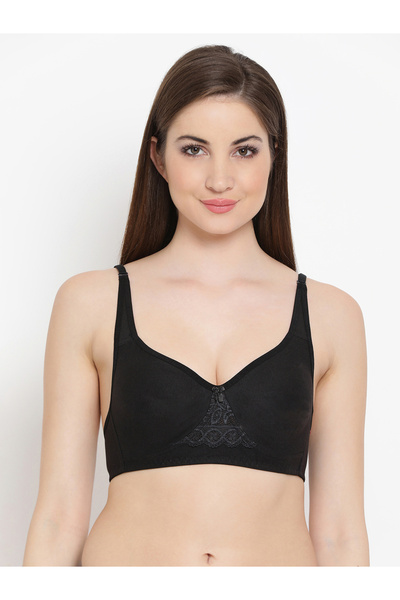 Clovia By Styli Cotton Non-Padded Non-Wired Full Coverage T-shirt Bra