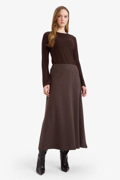 DeFacto A-Line Thessaloniki Fabric Skirt G9388Ax26Sp