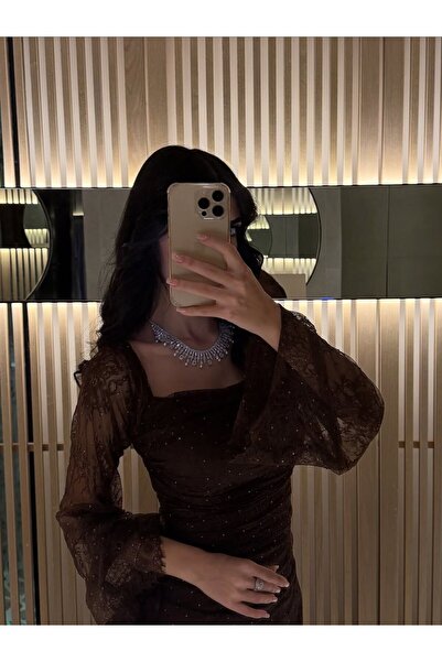 revan Boutique Elegant sequined lace dress