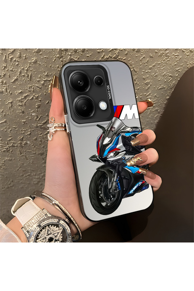 Hontinga حافظة هاتف Xiaomi Redmi Note 14S متوافقة مع الحافة السيليكونية الصلب...