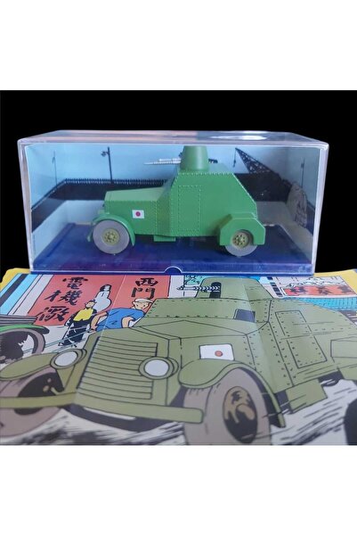 kho military design سيارة هيرج أطلس إديشن تينتين لي لوتس بلو المدرعة 1/43-200...