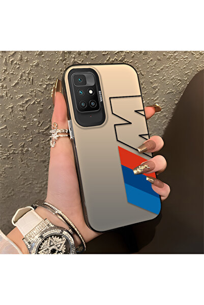 Hontinga جراب Xiaomi Redmi 10 متوافق مع BMW ذو حافة من السيليكون الصلب ومضاد ...