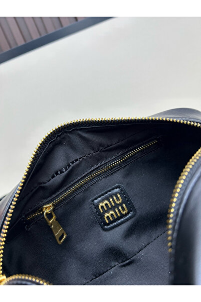 genermcr MM Arcadie Top Handle Bag in Matelassé Nappa Leather Crossbody Shoulder