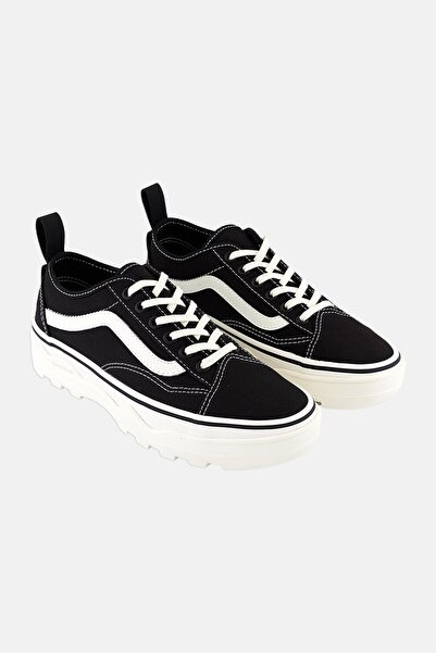 Vans Women Lace Up Training Shoes, Black/White