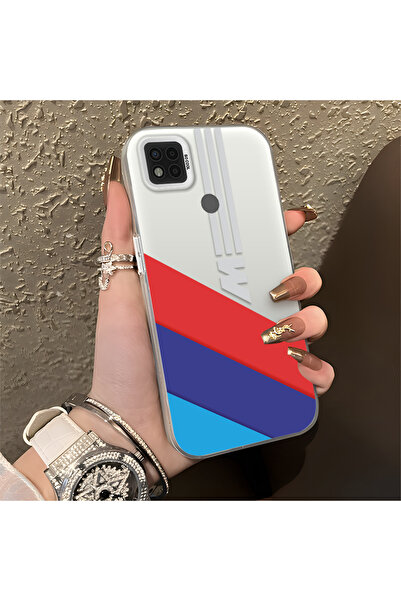 Hontinga حافظة Xiaomi Poco C31 المتوافقة مع BMW ذات الحافة السيليكونية الصلبة...