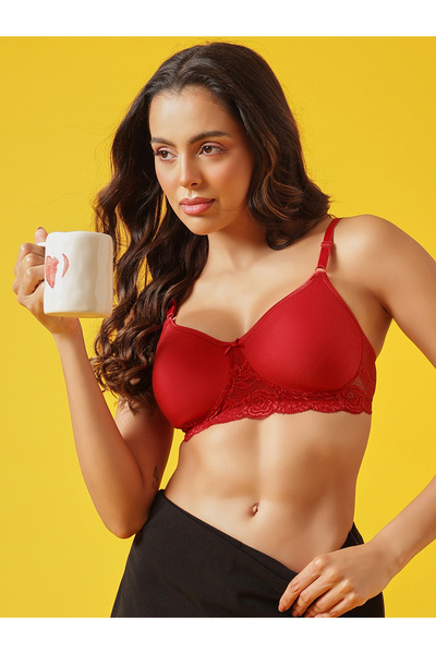 Clovia By Styli Flair Non-Padded Non-Wired Full Coverage Spacer Cup T-shirt Bra