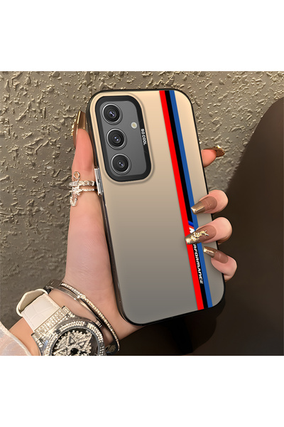 Hontinga حافظة هاتف سامسونج جالاكسي S24 متوافقة مع السيارة ذات الحواف السيليك...