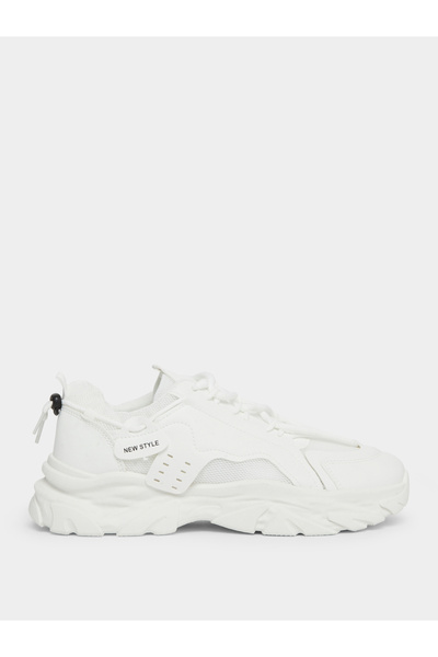 Styli Chunky Sole Lace Up Sneakers