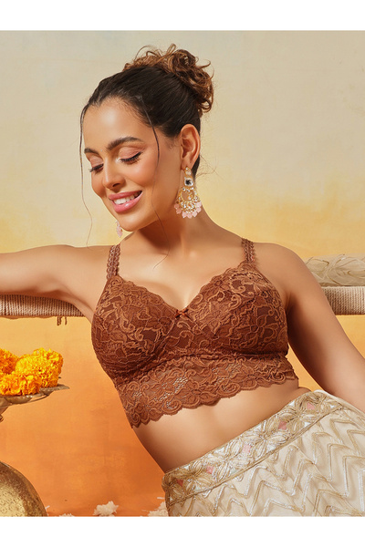 Clovia By Styli Padded Non-Wired Full Coverage Longline Bralette