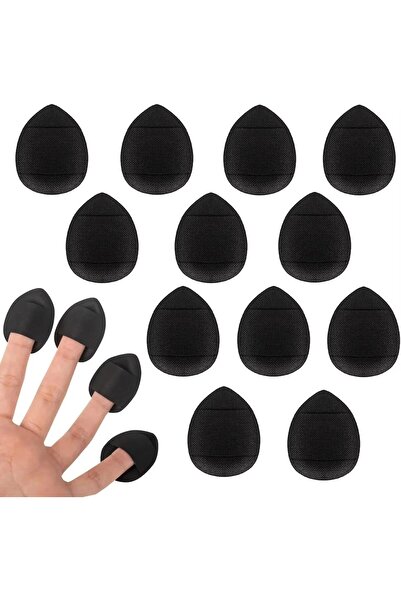Choice15 black 50pcs 5/10Pcs Mini Finger Puff Foundation Small Air Cushion Po...