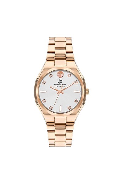 Beverly Hills Polo Club Bp3385C.430 Wristwatch |   36mm Rose Gold Case, Stone...