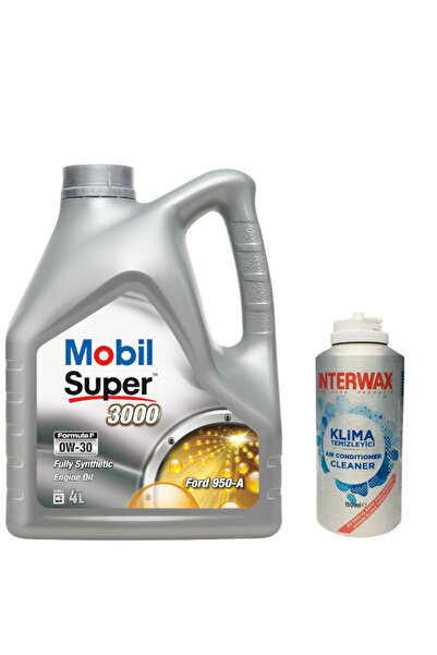 Mobil super 3000 Formula F 0W-30 Motor Yağı 4 L ÜT:2024