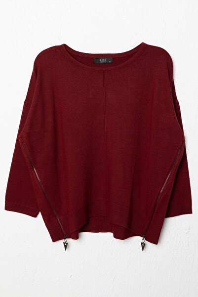 ON Zipper Detailed Knitwear Sweater