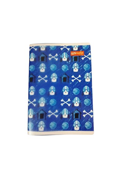 Mynote A4 120 Sheets Lined Plastic Cover Patterned Notebook