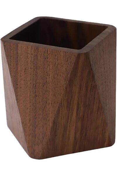 Generic Black Walnut Wooden Pencil Box