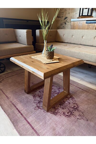 NT Concept NTConcept Fav Masif Ahşap Sehpa 40x40cm