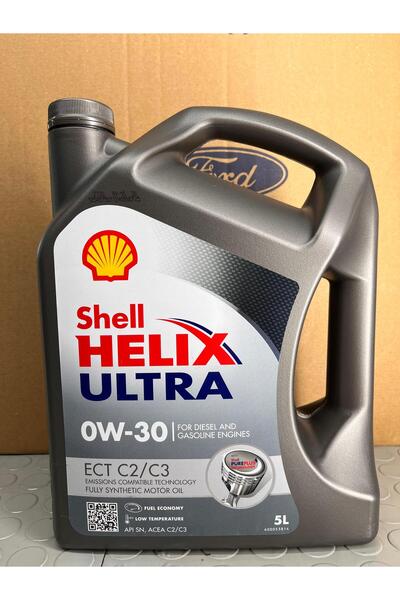 SHELL Helix Ultra ECT C2/C3 0W-30 5LT (ÜRETİM YILI:2025)