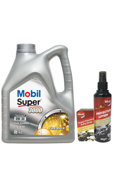 Mobil super 3000 Formula F 0W-30 Motor Yağı 4 L ÜT:2024
