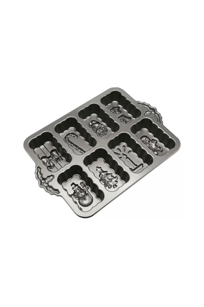 cc bin shihon 8-hole assorted cake pan shapes, assorted molds