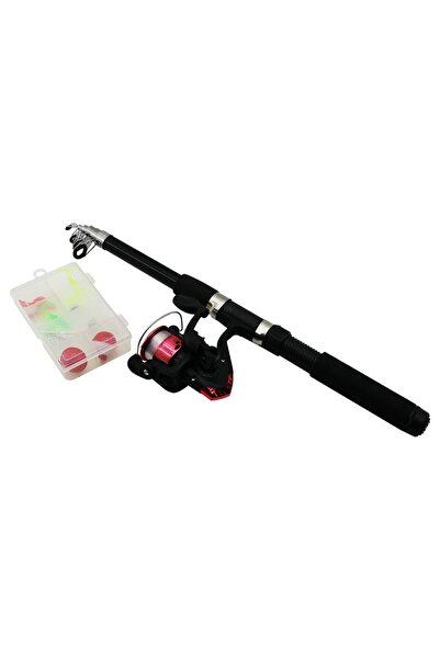 Go İthalat OLTA SETİ TAKIMI ORTA BOY ÇANTALI 2.10MT. TELESKOPİK KAMIŞ - OLTA ...