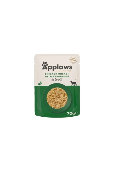 Applaws Applaws Wet Cat Food with Chicken Breast and Asparagus in Gravy 70g