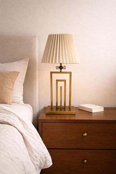 VENÜS NOVA AİN BUBBLE ABAJUR HASIR GRİ BAŞLIK